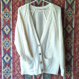 Åliå button up knit sweater